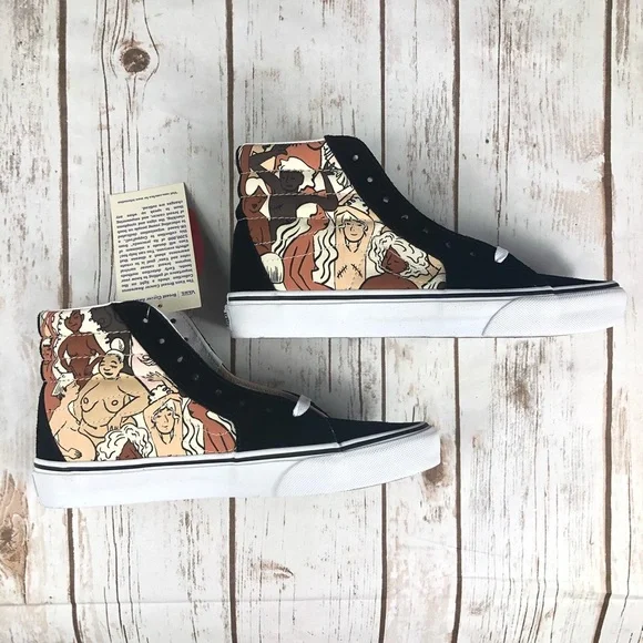 Vans Breast Cancer Awareness Sk8 Hi Shoes Nwt - Picture 10 of 12